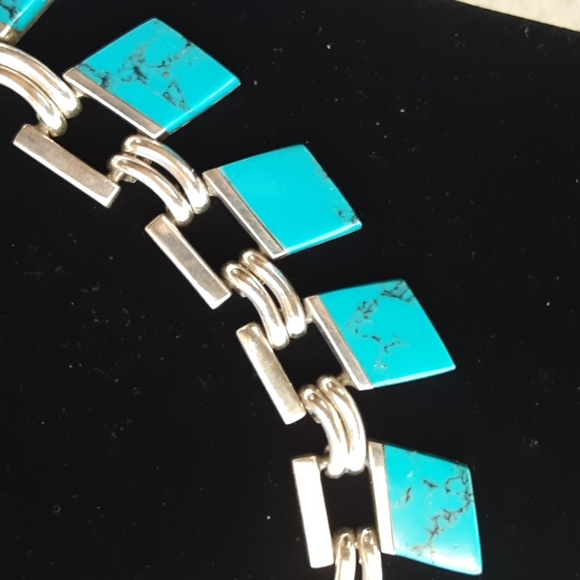 .950 Turquoise Necklace - Picture 2 of 7